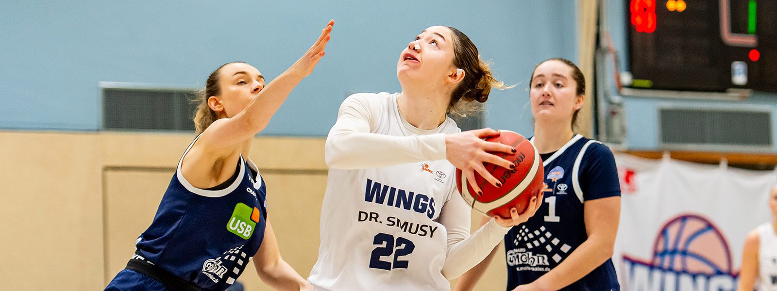 Nichts zu holen für die AstroLadies Bochum bei starken WINGS Leverkusen